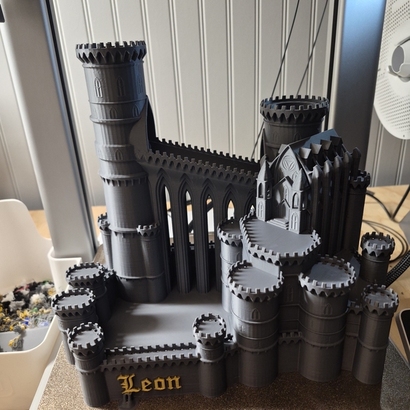 3D Printed Castle Model - Picture 1 of 3